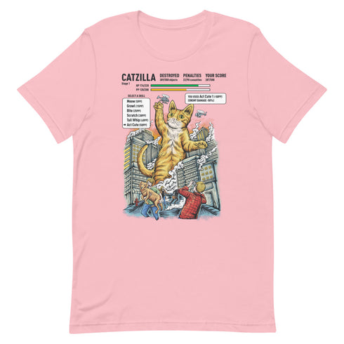 Catzilla Video Game Premium T-Shirt